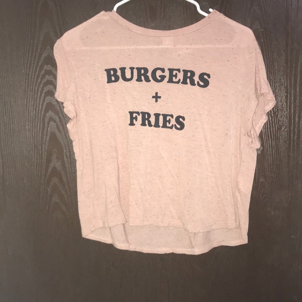 Mauve crop-top